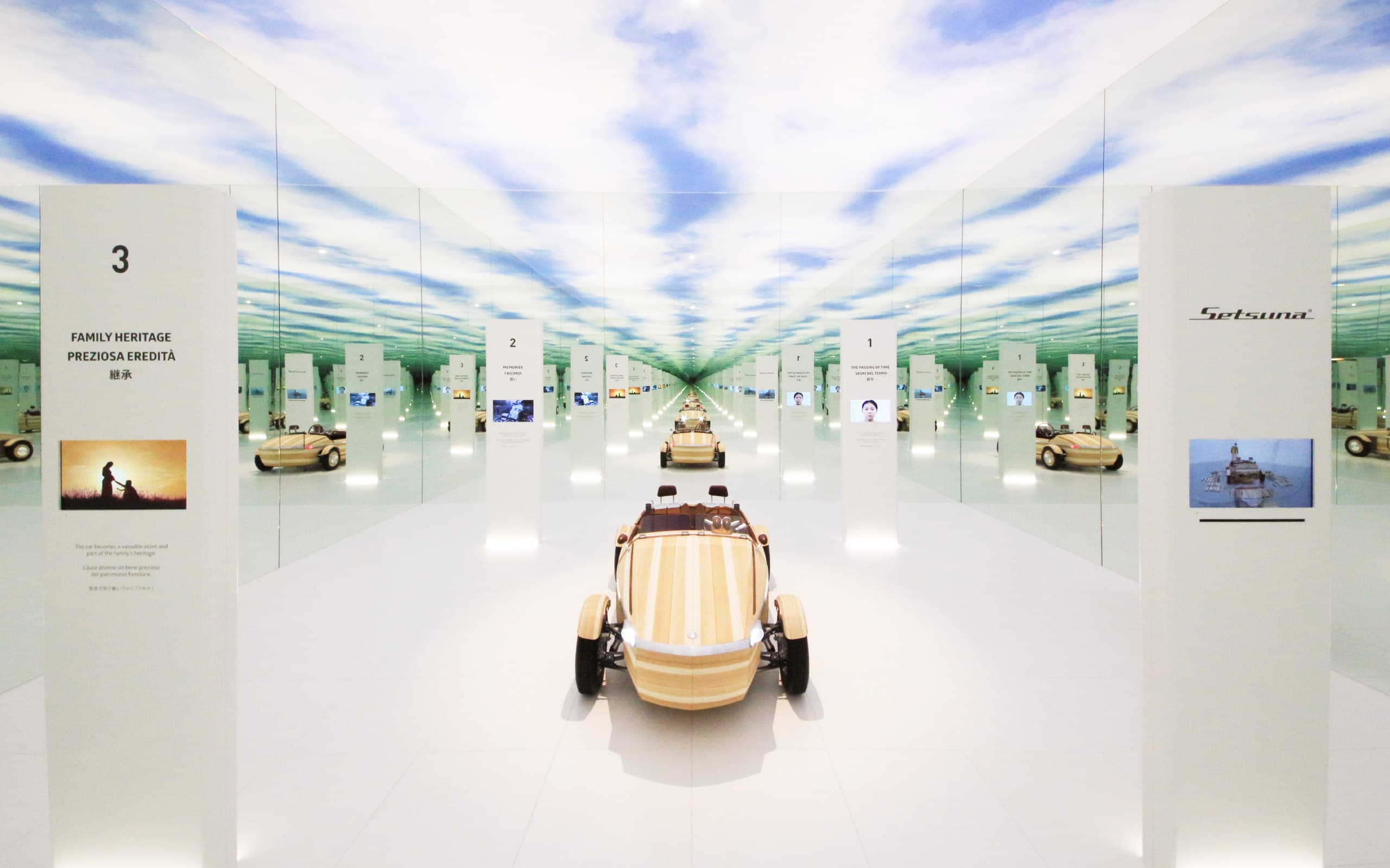 TOYOTA Setsuna Milano Salone exhibition