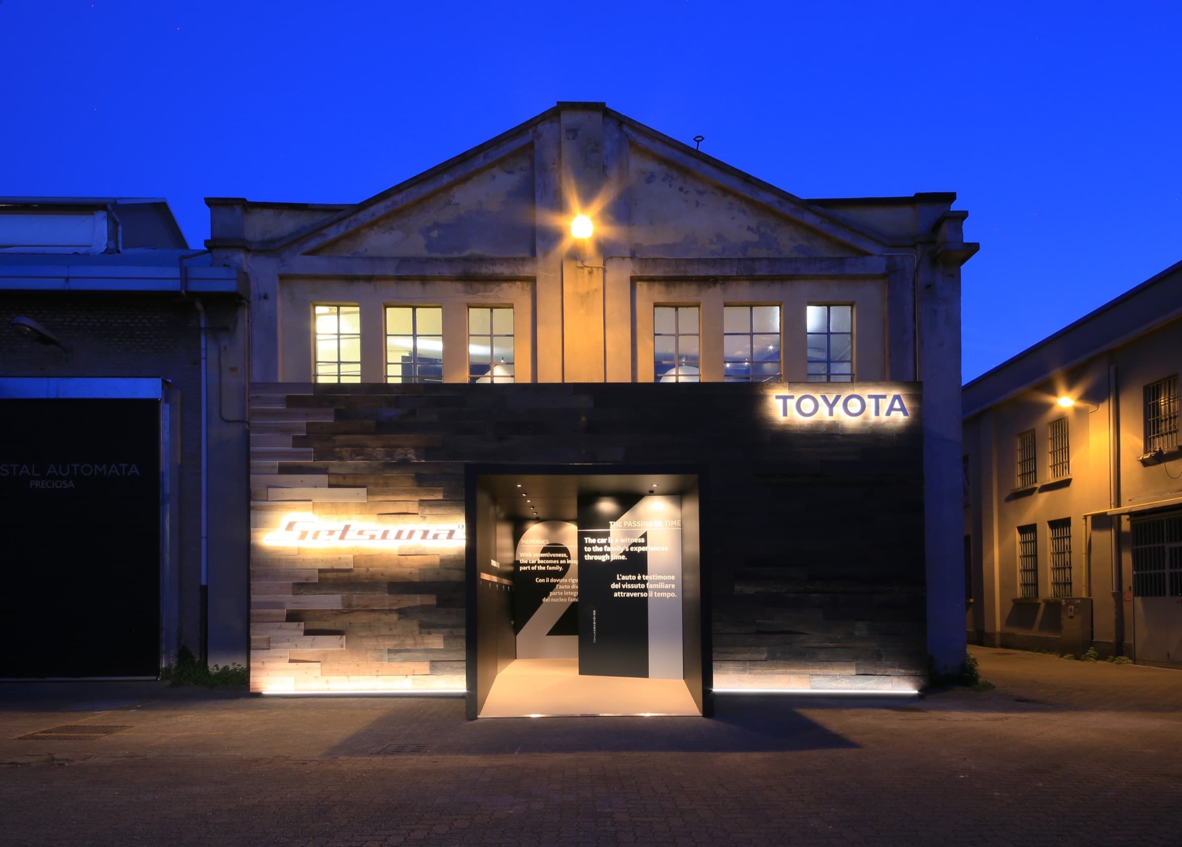 TOYOTA Setsuna Milano Salone exhibition